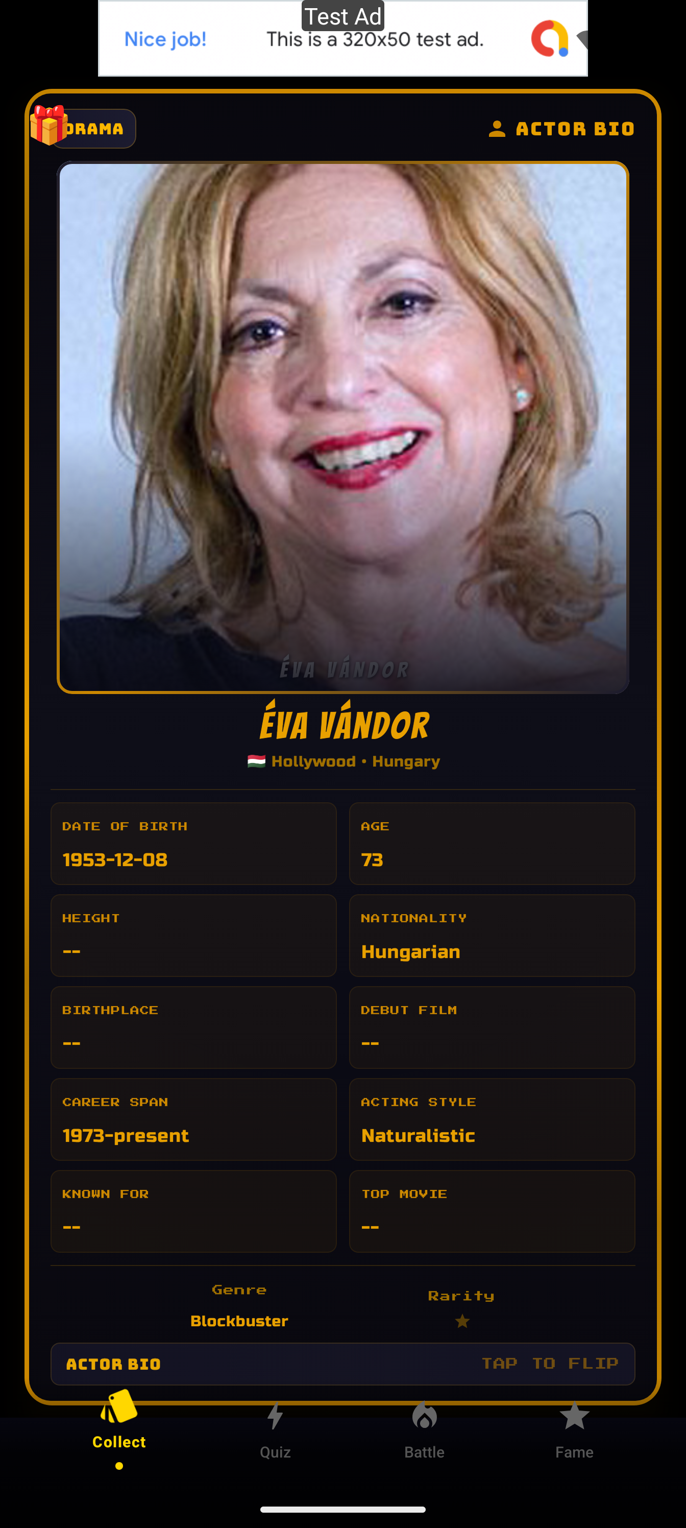 Card back